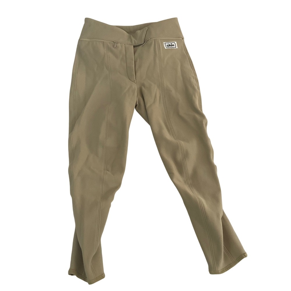 Skin Riding Pants Women 42 Tan Vintage Swiss Rare Breeches Equestrian Habsburg